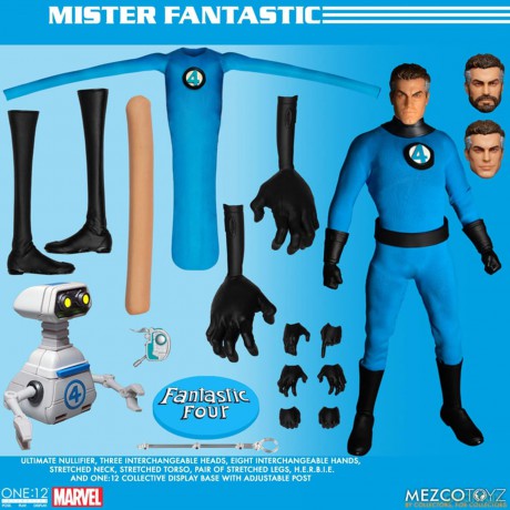 Mezco Fantastic Four ONE:12 Collective Deluxe Steel Box [FIGURKA]