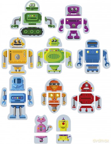 Miniland Crazy Robots