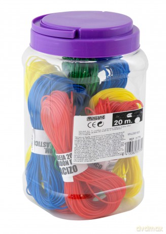 Miniland31778 Plastic Laces in Jar (8-Piece)