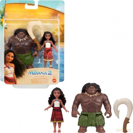 Moana + Maui Small Doll