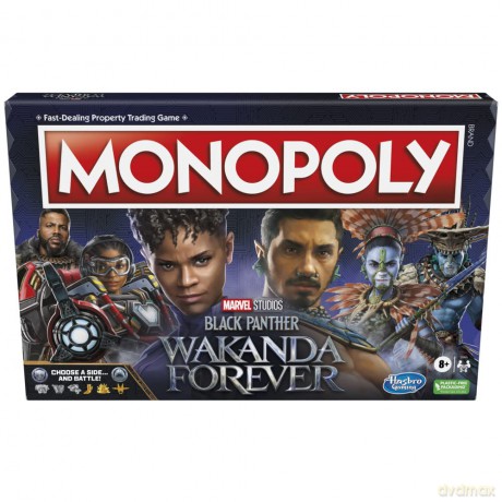 Monopoly - Black Panther Wakanda Forever Edition [GRA PLANSZOWA]