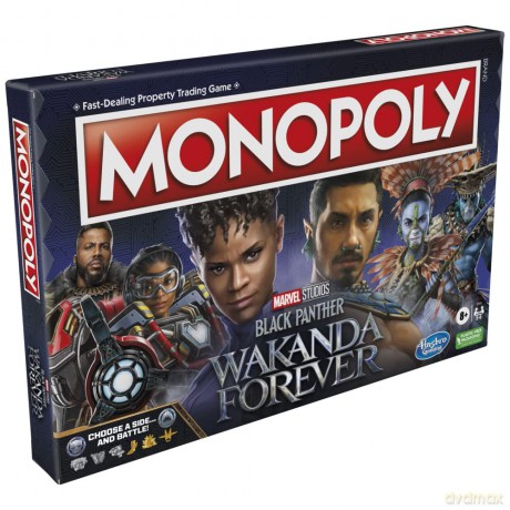 Monopoly - Black Panther Wakanda Forever Edition [GRA PLANSZOWA]