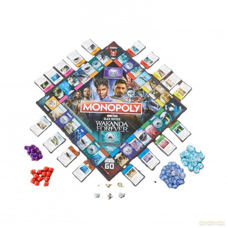 Monopoly - Black Panther Wakanda Forever Edition [GRA PLANSZOWA]