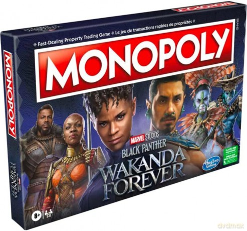 Monopoly - Black Panther Wakanda Forever Edition [GRA PLANSZOWA]