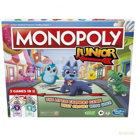 Monopoly - Junior 2 in1 [GRA PLANSZOWA]