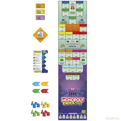 Monopoly - knockout [GRA PLANSZOWA]