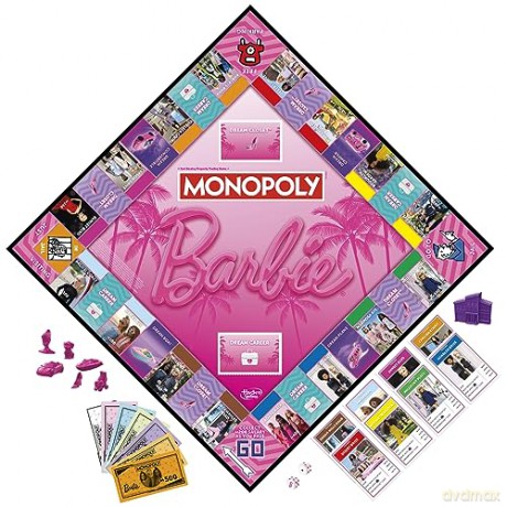 Monopoly Barbie [GRA PLANSZOWA]