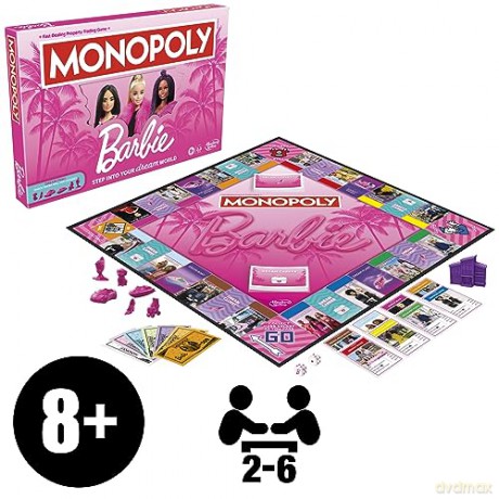Monopoly Barbie [GRA PLANSZOWA]