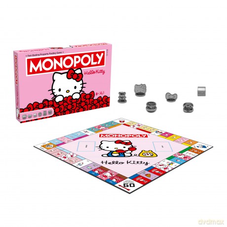 Monopoly Hello Kitty Edition (English Language) [GRA PLANSZOWA]