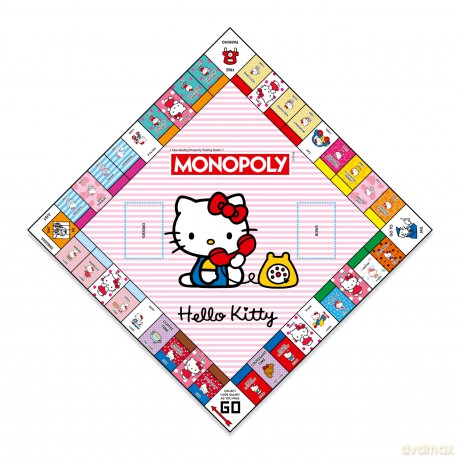 Monopoly Hello Kitty Edition (English Language) [GRA PLANSZOWA]