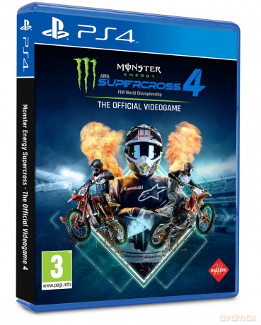 Monster Energy Supercross 4 - The Official Videogame [GRA PS4]