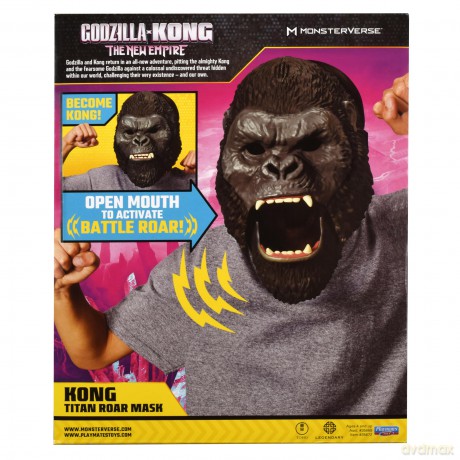 Monsterverse - Godzilla v Kong New Empire Kong Mask With Electronics