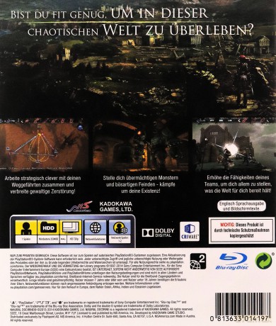 NAtURAL DOCtRINE (German Box - English in game) [GRA PS3]