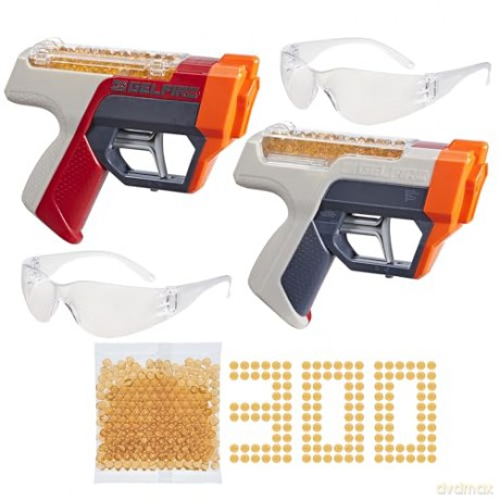 NERF - Pro Gelfire Dual Wield 2-Pack + 300 Hydrated Gelfire Rounds