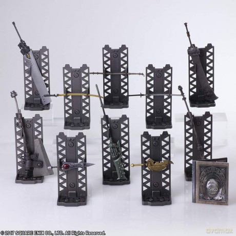 NieR Automata - Bring Arts (Trading Weapon Collection Box (10pcs) [FIGURKA]