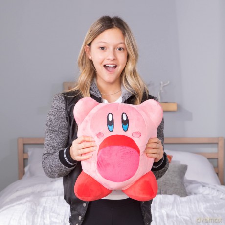 Nintendo - TOMY Plush - Mocchi Mocchi Inhaling Kirby Plush