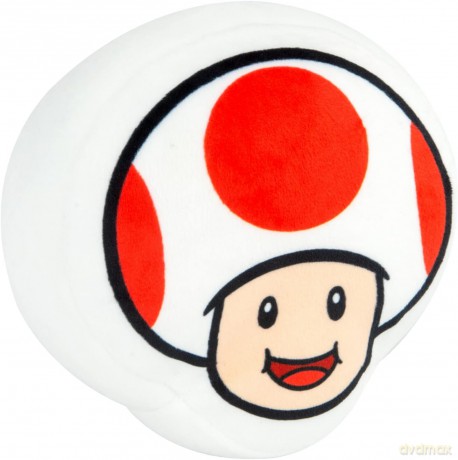 Nintendo - TOMY Plush - Super Mario Junior Mocchi - Mario Toad (Red)