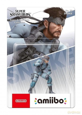 Nintendo Amiibo Character - Snake - Metal Gear Solid (Super Smash Bros. Collection) [GRA SWITCH]
