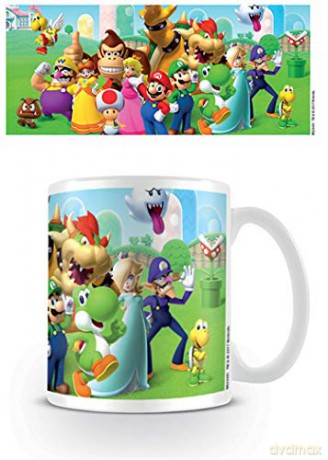 Nintendo Mug SUPER MARIO (MUSHROOM KINGDOM) MUG