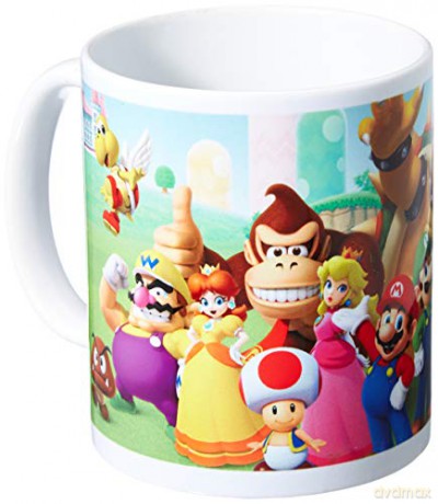 Nintendo Mug SUPER MARIO (MUSHROOM KINGDOM) MUG