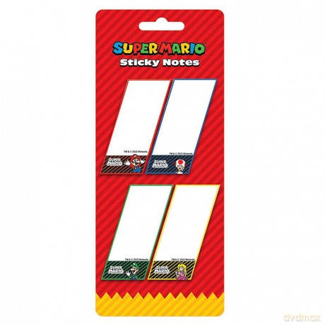 Nintendo Super Mario (4 Colour) Sticky Note