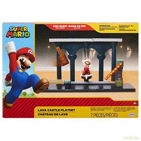 Nintendo Super Mario Lava Castle Playset