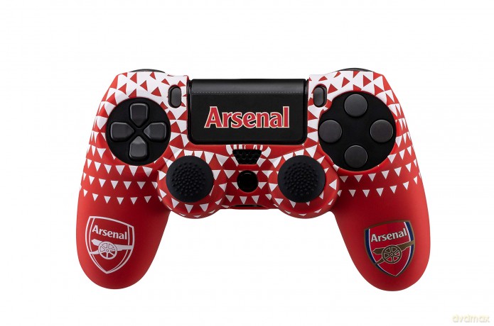Official Arsenal Controller Kit - PlayStation 4 (Controller) Silicone Case Skin [GRA PS4]