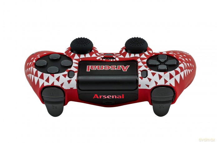 Official Arsenal Controller Kit - PlayStation 4 (Controller) Silicone Case Skin [GRA PS4]