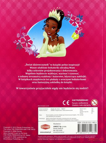 Disney Księżniczka. Swiat dziewczynek [KSIĄŻKA]