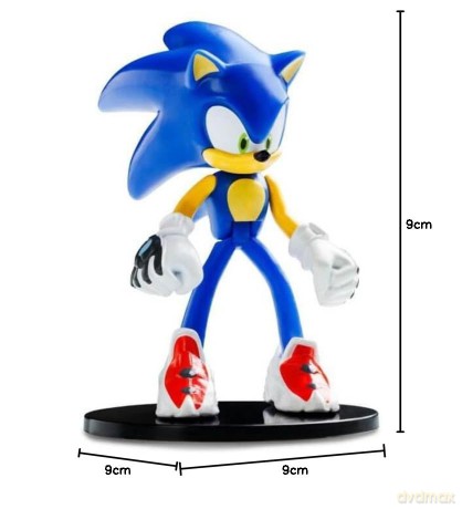 P.M.I. - Sonic Prime - Capsule Articulated - 1 Pack (S1) Action Figure (7.5cm) (Random) (SON6008)