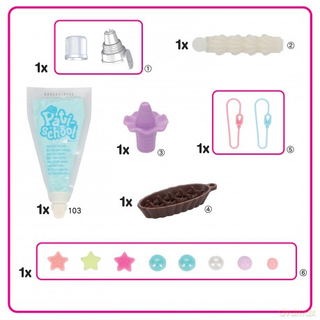 Pati School Pastel Keychain Creations Kit