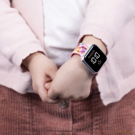 Peers Hardy - Disney Princess Printed Led Strap Watch