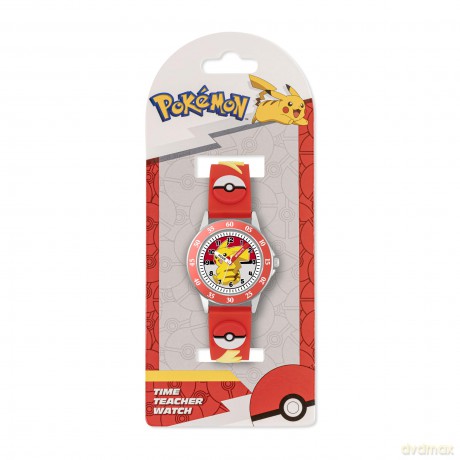 Peers Hardy - Pokemon Red 3D Time Teacher Strap Watch