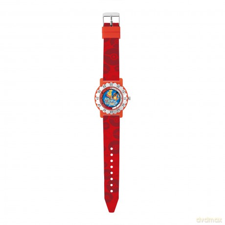 Peers Hardy - Pokémon Red Strap Character Dial Time Teacher Watch