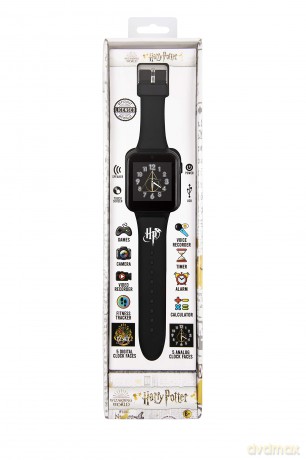Peers Hardy - Warner Brothers Harry Potter Black Silicone Strap Watch