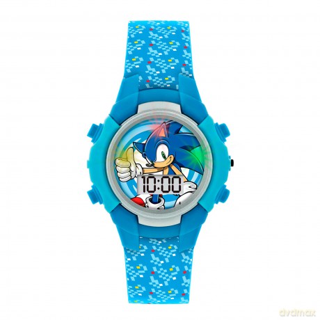 Peers Hardy Flashing Watch Sonic the Hedgehog