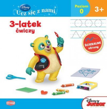 Disney Ucz się z nami.Disney Junior. 3-latek ćw. [KSIĄŻKA]