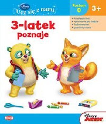 Disney Ucz się z nami.Disney Junior.3-lat. poznaje [KSIĄŻKA]