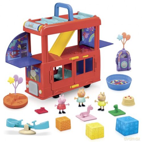 Peppa Pig - Peppa's 2 In 1 Party Bus