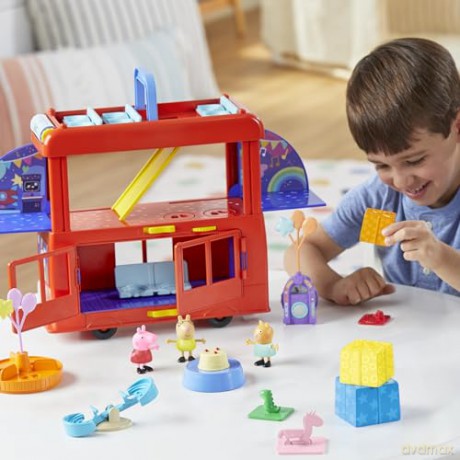 Peppa Pig - Peppa's 2 In 1 Party Bus