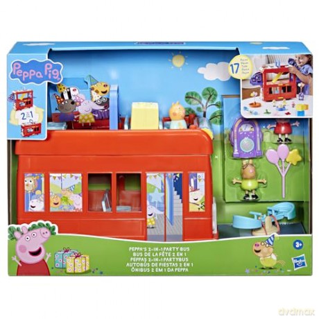Peppa Pig - Peppa's 2 In 1 Party Bus