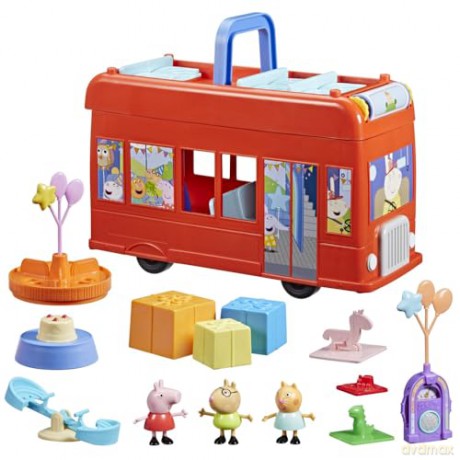Peppa Pig - Peppa's 2 In 1 Party Bus