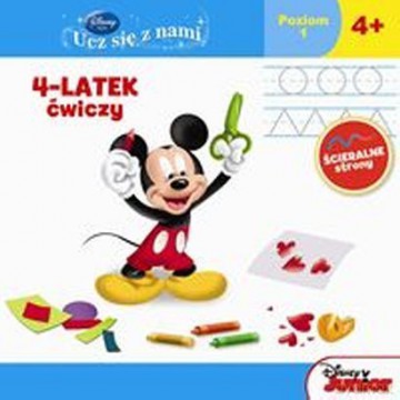 Disney Ucz się z nami.Klub Przyjaciół...4-latek ćw [KSIĄŻKA]