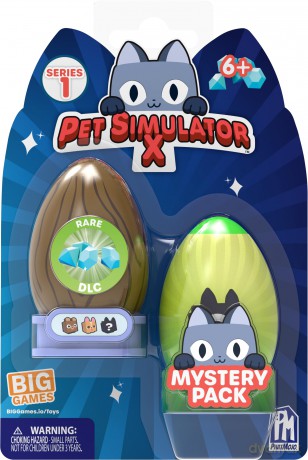 Pet Simulator X Mystery 2-Pack comes with DLC code
