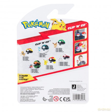 Pokemon - Clip 'n' Go Abra + Level Ball