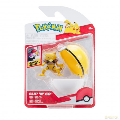 Pokemon - Clip 'n' Go Abra + Level Ball