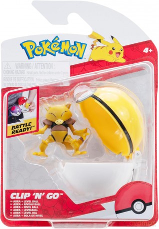 Pokemon - Clip 'n' Go Abra + Level Ball