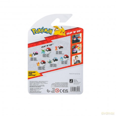 Pokemon - Clip 'n' Go Magby + Premier Ball