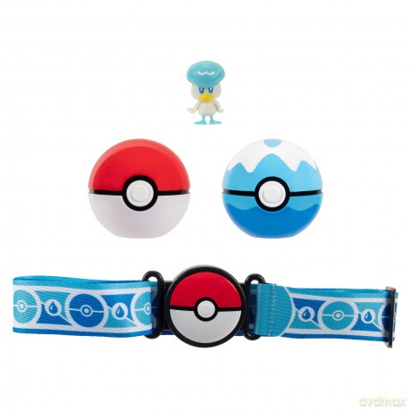 Pokemon - Clip 'n' Go Poke Ball Belt Set (Quaxly)