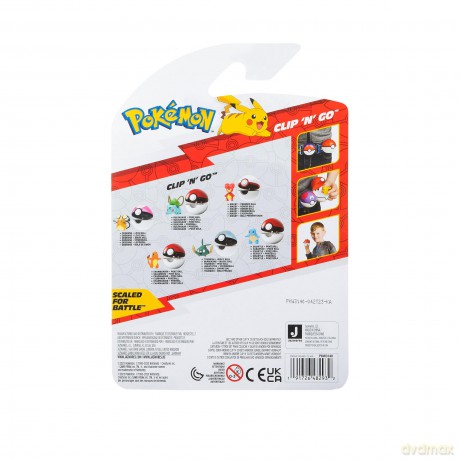 Pokemon - Clip 'n' Go Trubbish + Heavyball